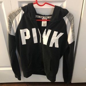 VS pink hoodie